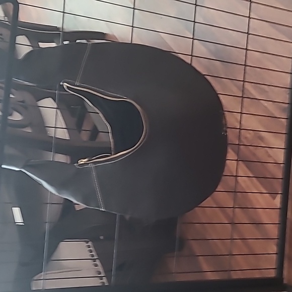 SAM EDELMAN BLACK LEATHER PURSE - Picture 6 of 7